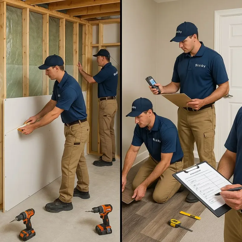 Repairs and Reconstruction process in Clovis, NM